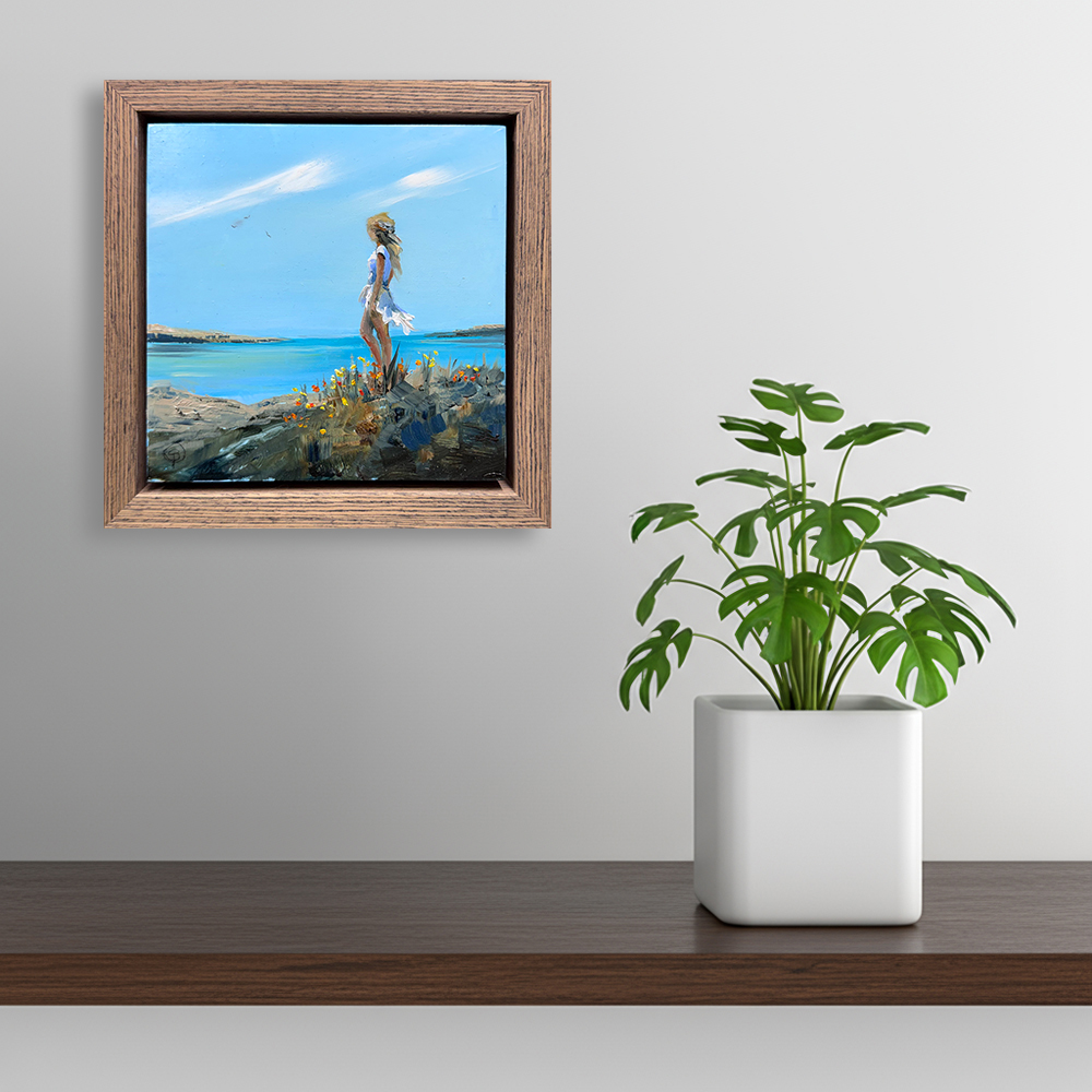 View of picture in situ